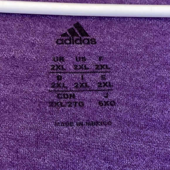 Adidas Los Angeles Lakers Basketball Woman’s Tee • Used • 2X - Picture 2 of 4